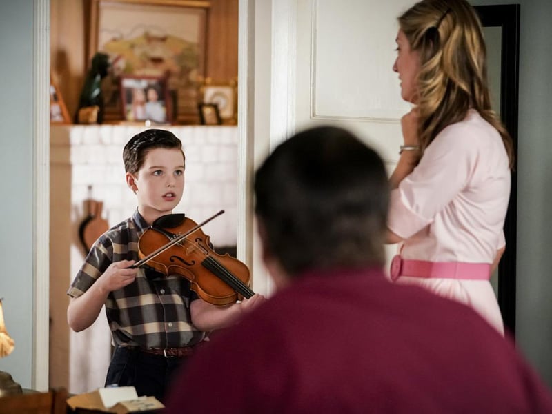 Young Sheldon : Photo Iain Armitage