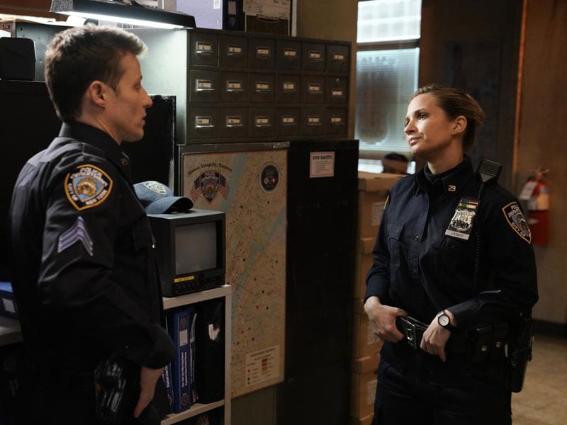 Blue Bloods : Photo Will Estes, Vanessa Ray