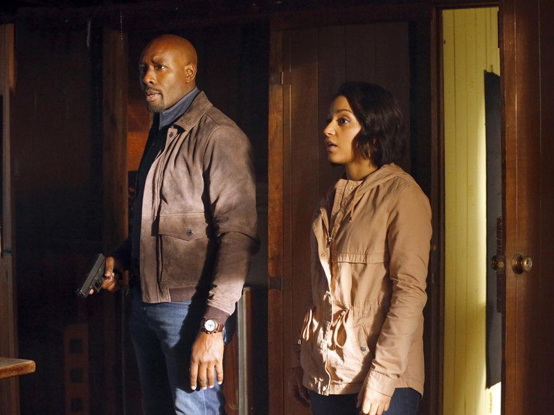 The Enemy Within : Photo Morris Chestnut, Coral Peña