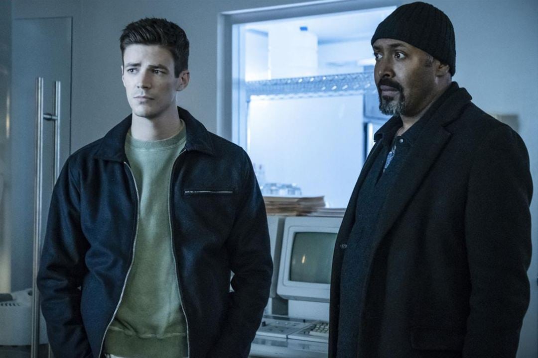 Flash (2014) : Photo Grant Gustin, Jesse L. Martin