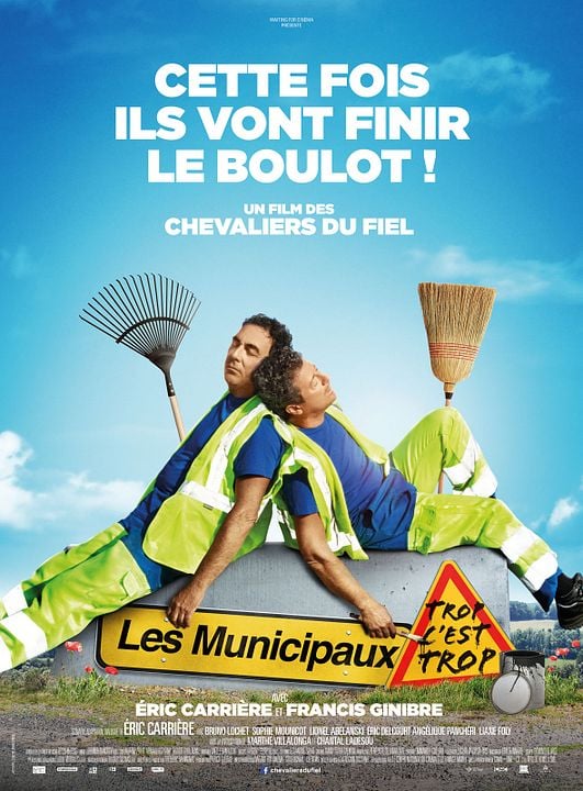 Les Municipaux, trop c'est trop ! : Affiche