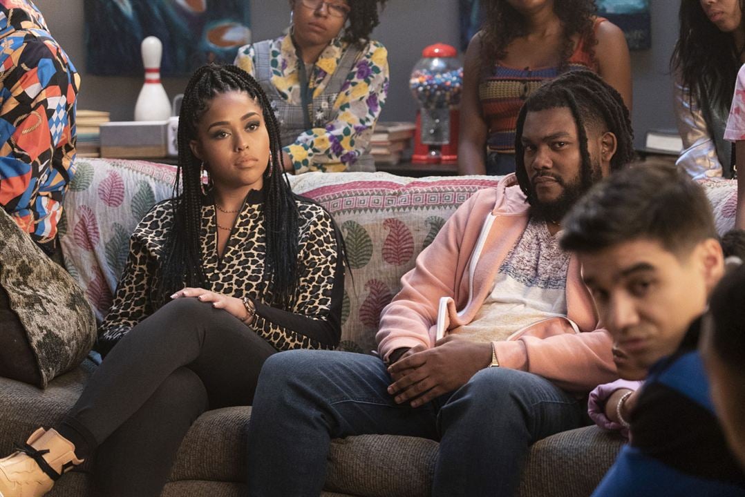 Grown-ish : Photo Jordyn Woods, Miles Dausuel