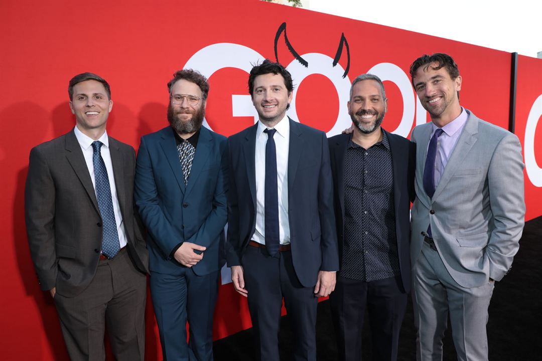 Good Boys : Photo promotionnelle James Weaver (II), Seth Rogen, Lee Eisenberg, Gene Stupnitsky, Josh Fagen