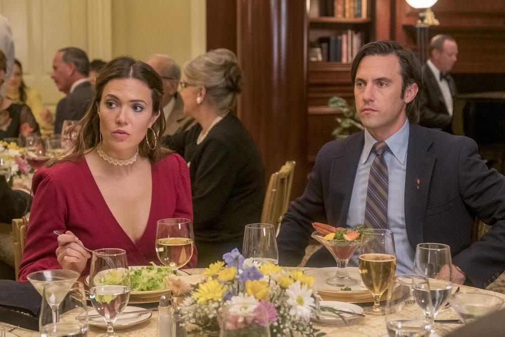 This is Us : Photo Mandy Moore, Milo Ventimiglia