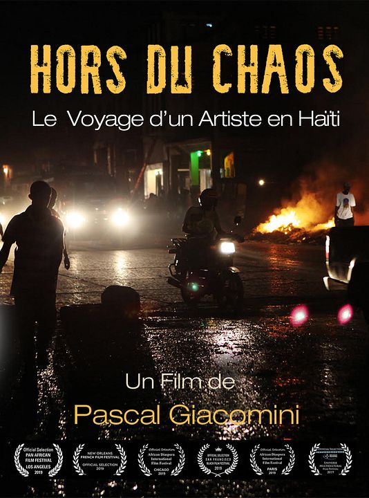 Hors du Chaos, un voyage d’artiste en Haïti : Affiche