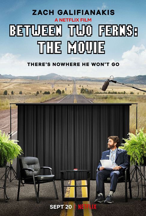 Entre deux fougères : Le film : Affiche