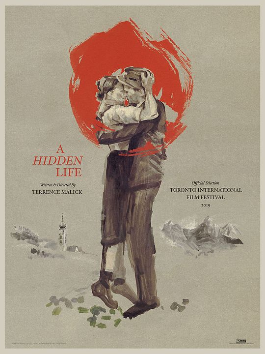 Une vie cachée : Affiche