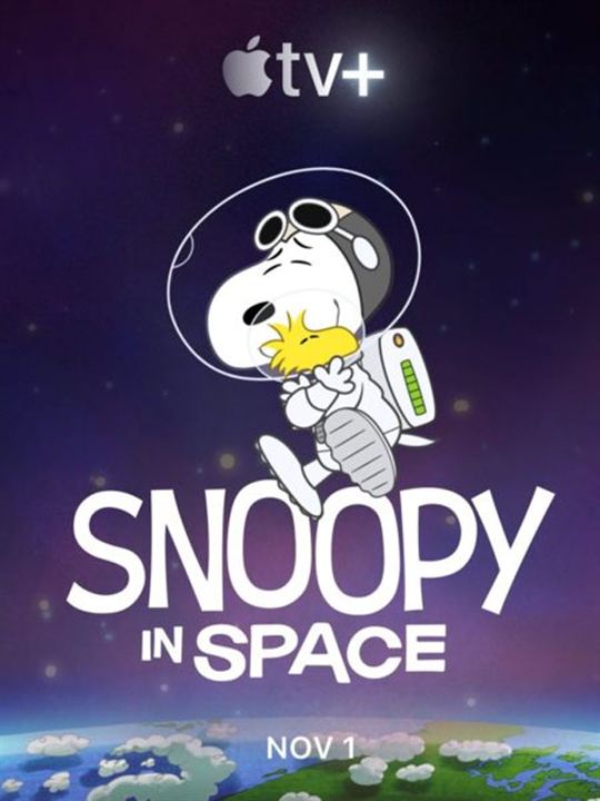 Snoopy dans l'espace : Affiche