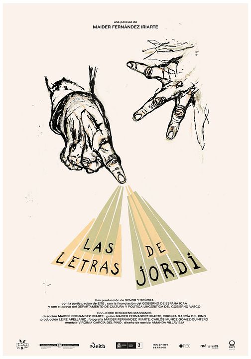 Las letras de Jordi : Affiche