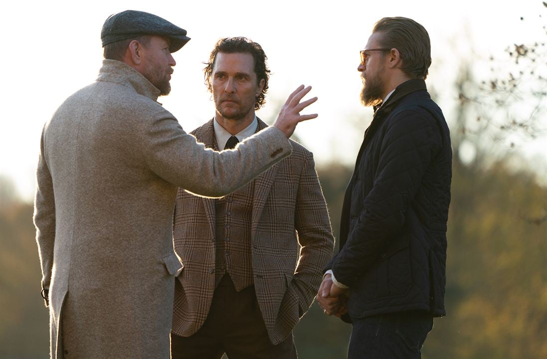 The Gentlemen : Photo Hugh Grant, Matthew McConaughey, Charlie Hunnam