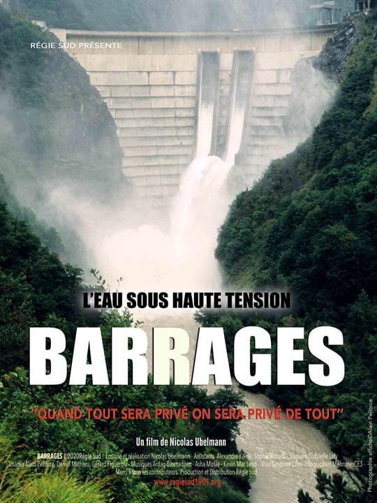 Barrages - L’Eau Sous Haute Tension : Affiche
