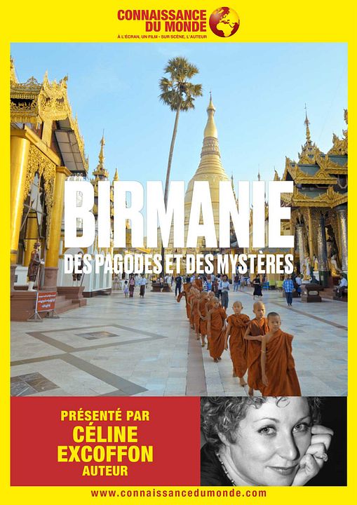 BIRMANIE, Des pagodes et des mystères : Affiche