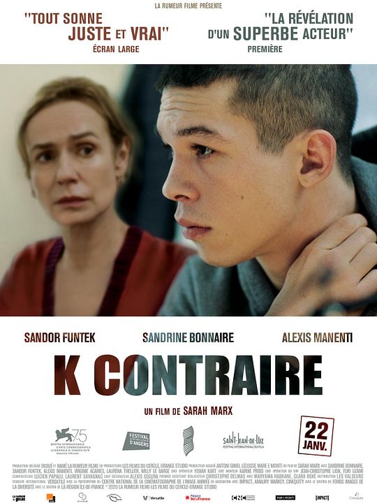 K contraire : Affiche