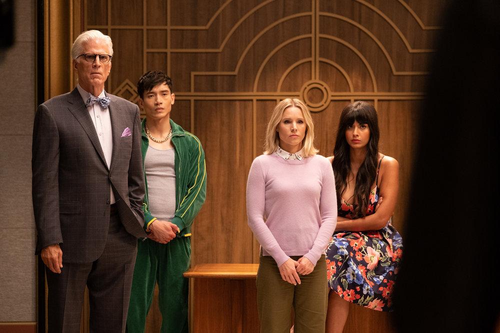The Good Place : Photo Kristen Bell, Ted Danson
