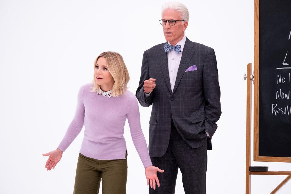 The Good Place : Photo Ted Danson, Kristen Bell