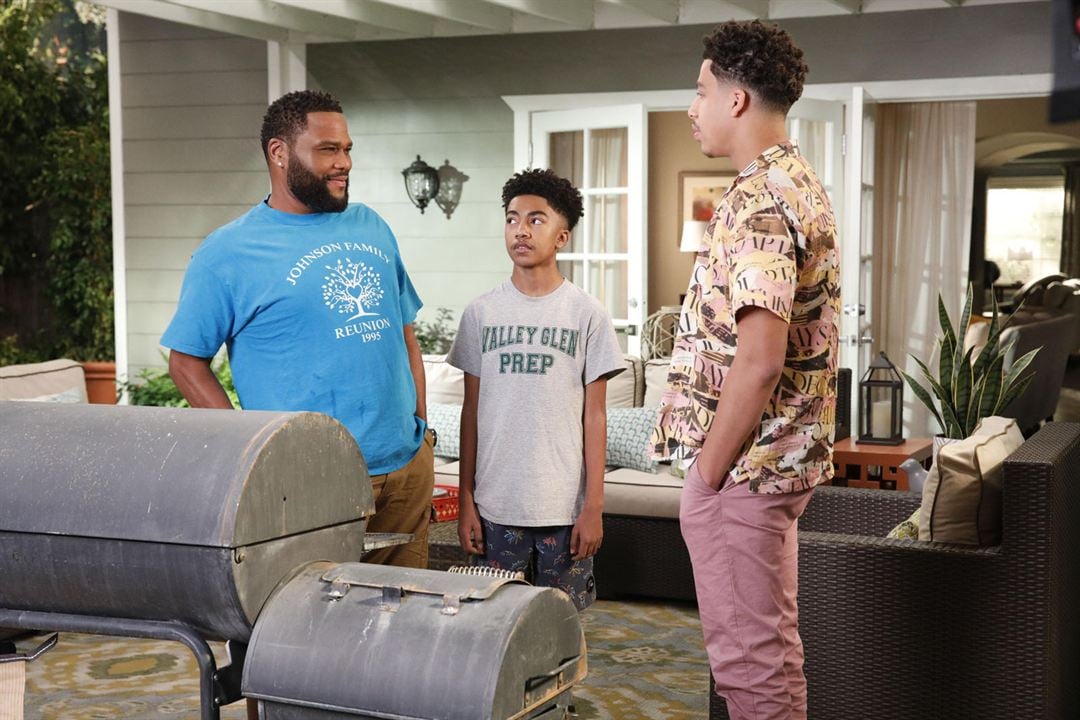 Black-ish : Photo Anthony Anderson, Marcus Scribner, Miles Brown