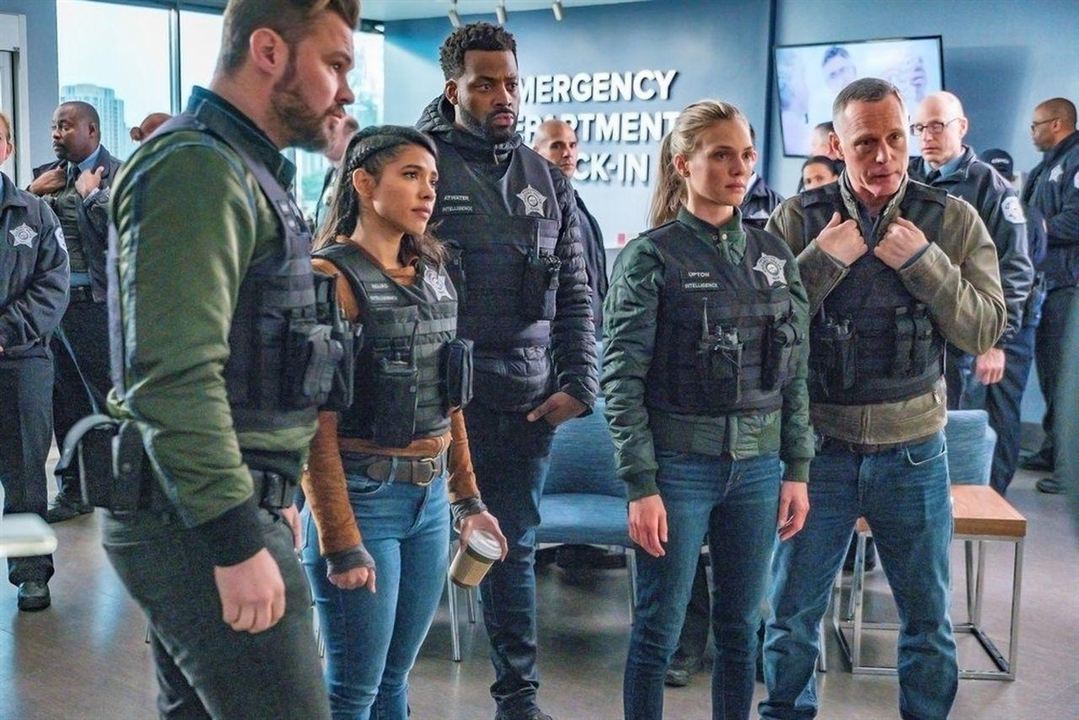 Chicago Police Department : Photo LaRoyce Hawkins, Jason Beghe, Tracy Spiridakos, Lisseth Chavez, Patrick John Flueger