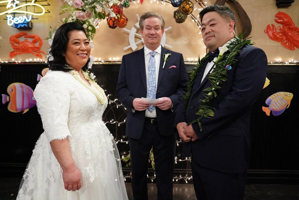 Superstore : Photo Mark McKinney, Kaliko Kauahi, Chris Grace (IV)