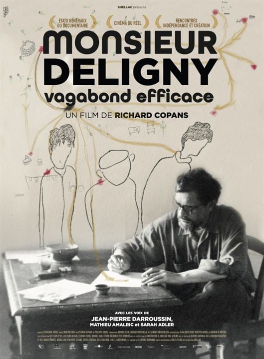 Monsieur Deligny, vagabond efficace : Affiche