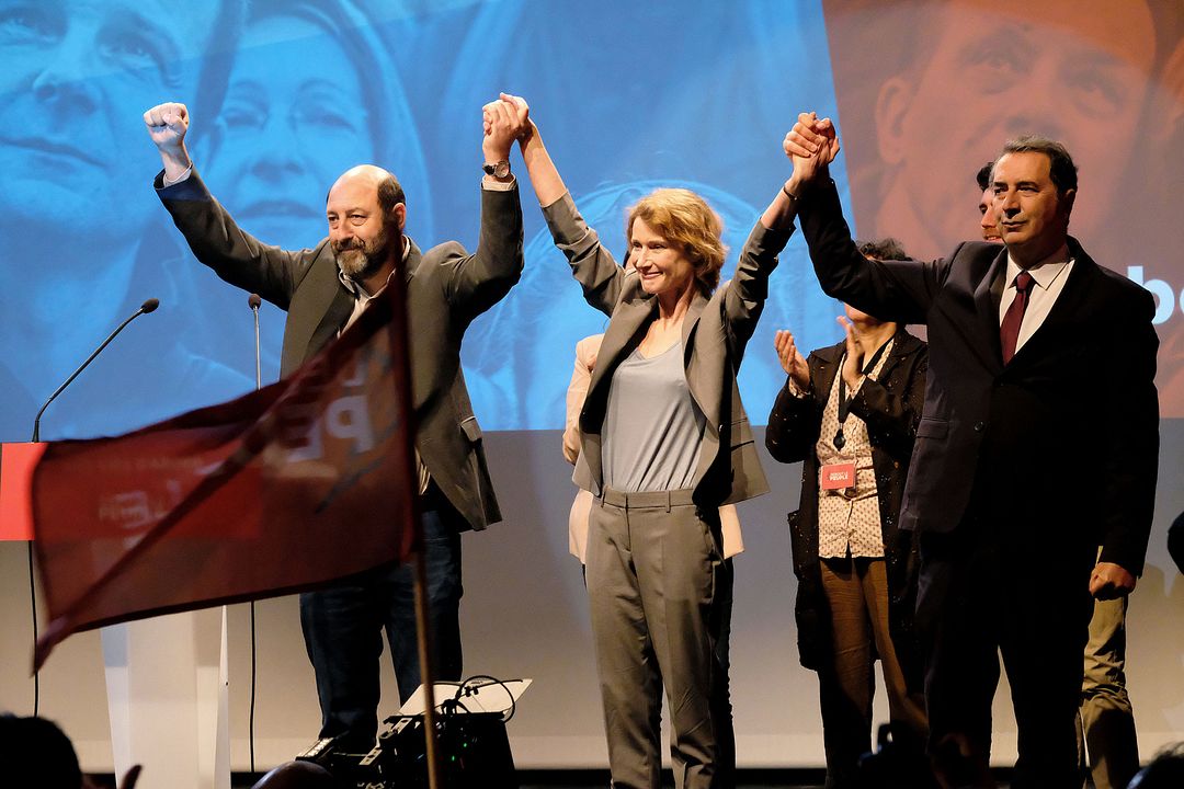 Baron Noir : Photo François Morel, Kad Merad, Astrid Whettnall