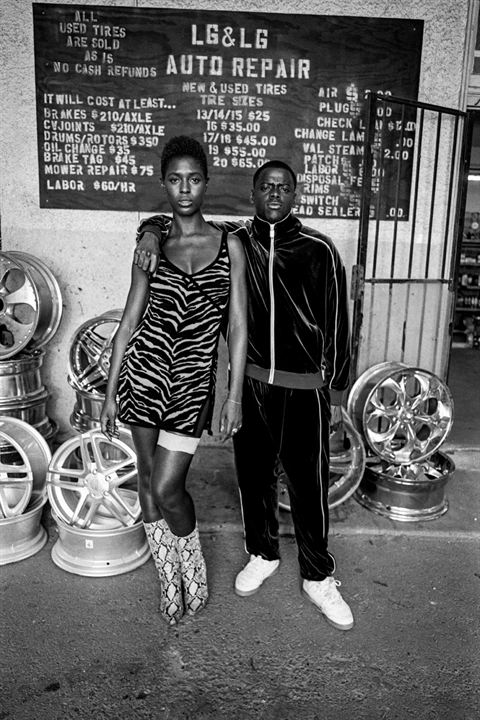 Queen & Slim : Photo Daniel Kaluuya, Jodie Turner-Smith