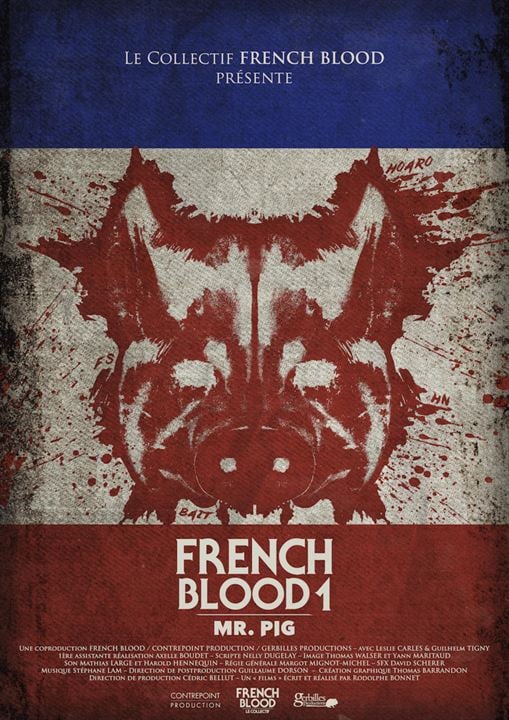 French Blood 1 - Mr. Pig : Affiche