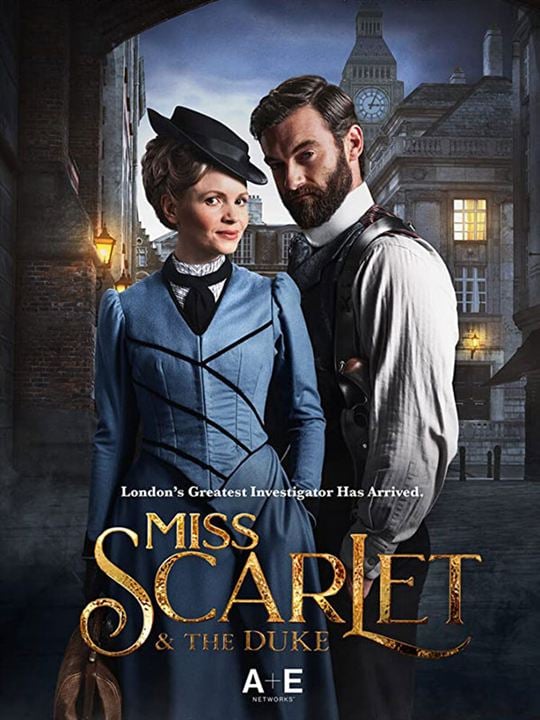 Miss Scarlet, détective privée : Affiche