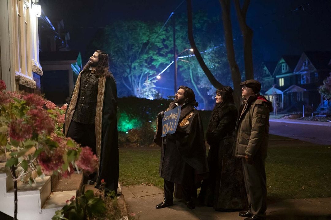 What We Do In The Shadows : Photo Kayvan Novak, Matt Berry, Natasia Demetriou