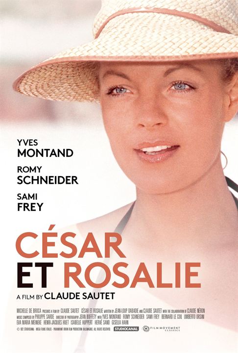 César et Rosalie : Affiche