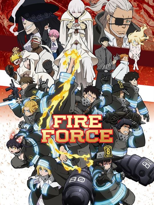 Fire Force : Affiche