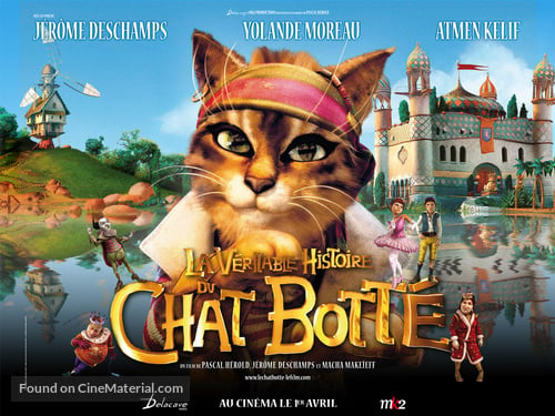 La Véritable histoire du Chat botté : Affiche