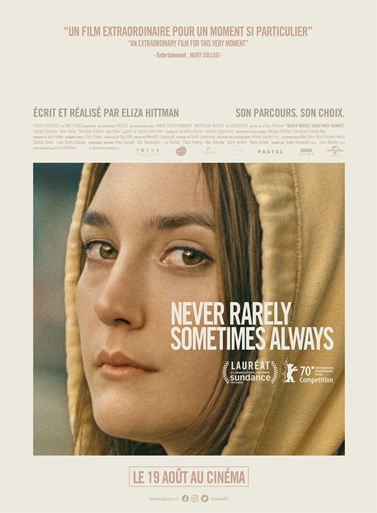 Never Rarely Sometimes Always : Affiche