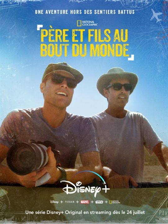 Père et fils au bout du monde : Affiche