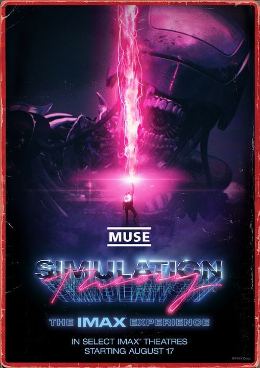 Muse - Simulation Theory : Affiche