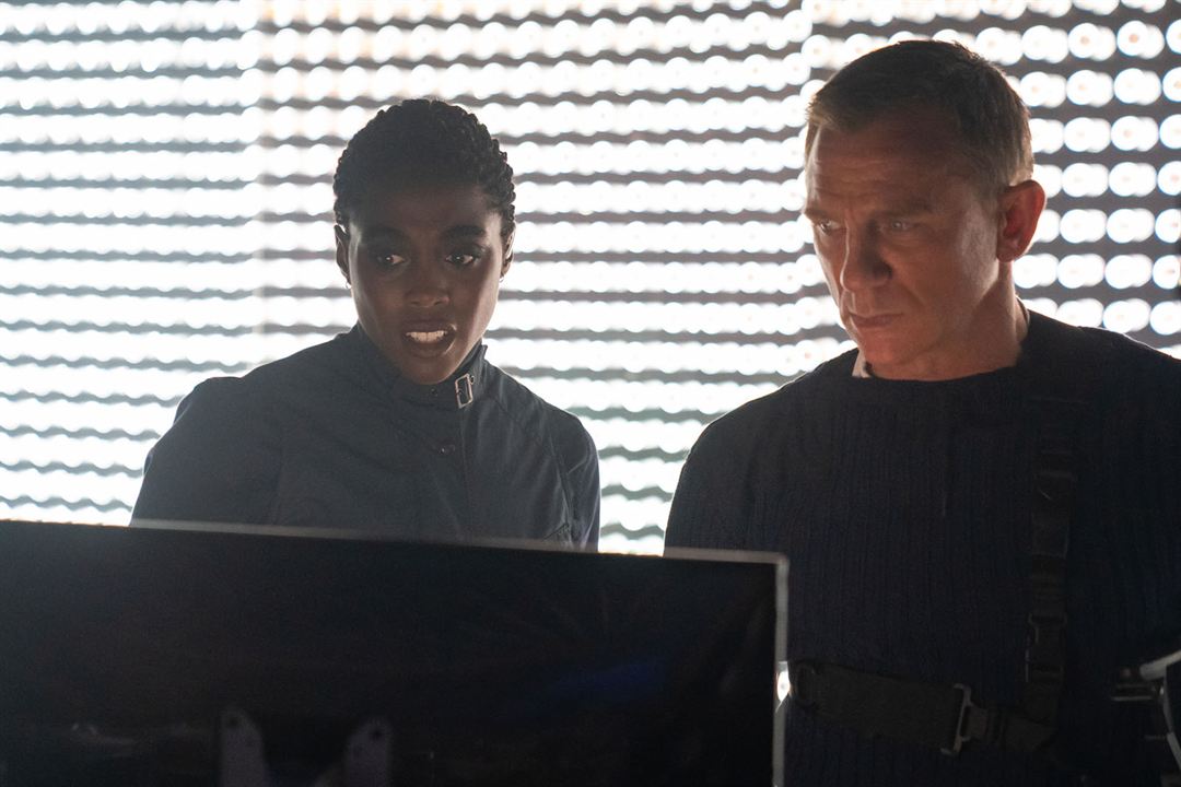 Mourir peut attendre : Photo Daniel Craig, Lashana Lynch