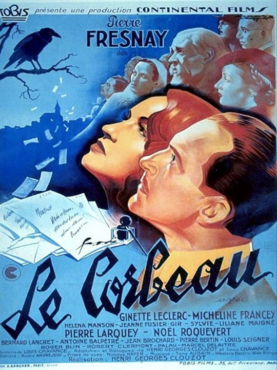 Le Corbeau : Affiche