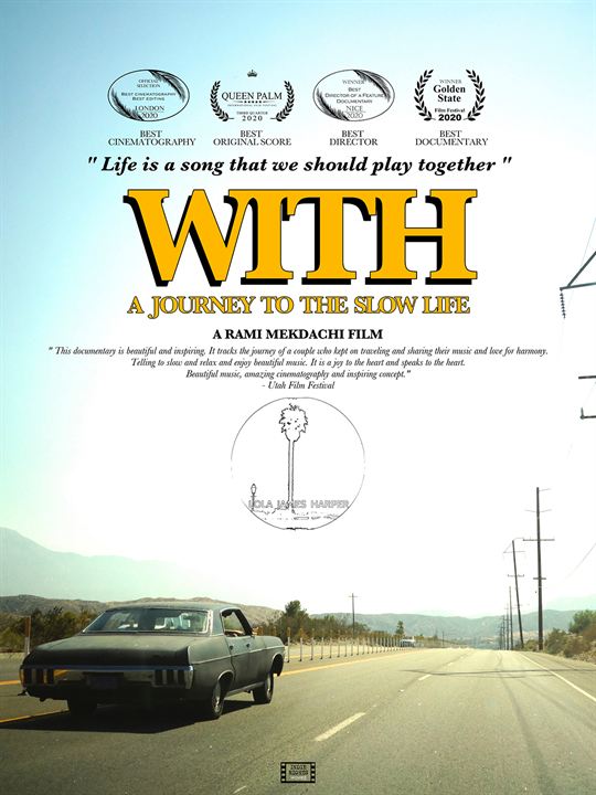 WITH - un road trip musical et slow life : Affiche