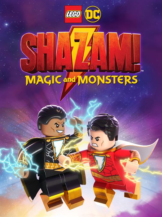 Lego DC Shazam : Monstres et magie : Affiche