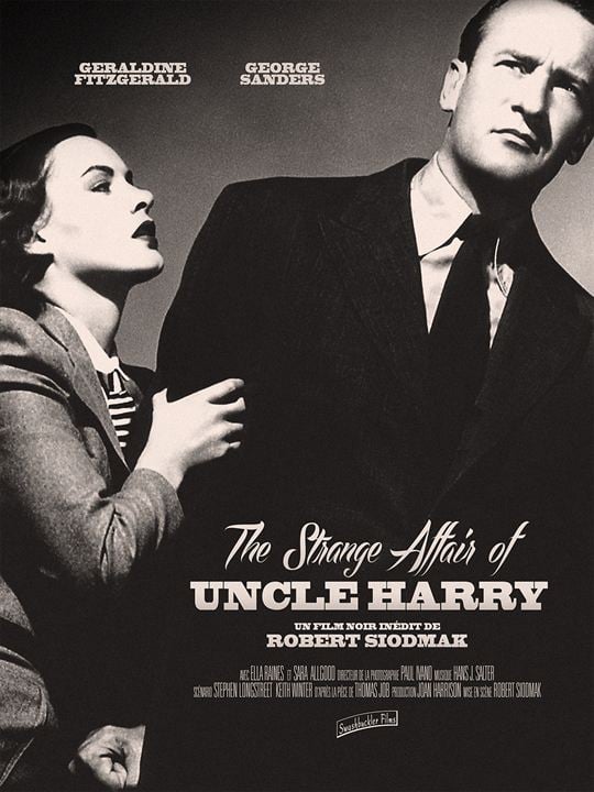 The Strange Affair of Uncle Harry : Affiche