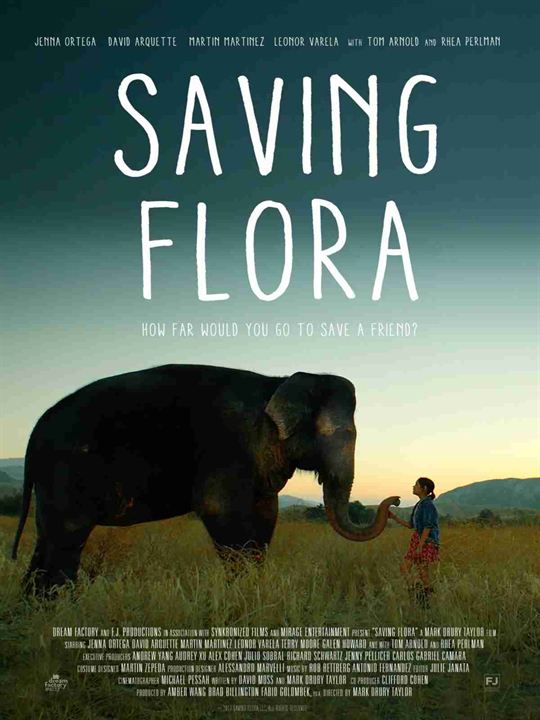Sauvez Flora l'éléphant : Affiche