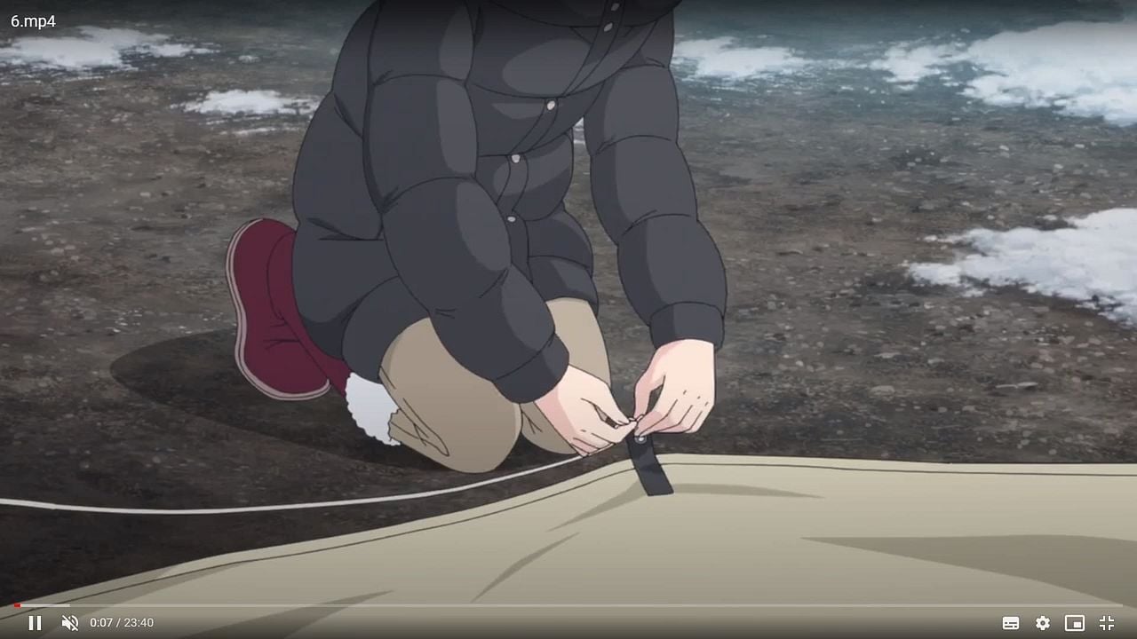 Yuru Camp – Au grand air : Affiche