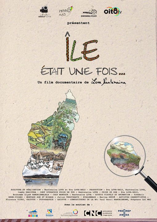 Île était une fois : Affiche