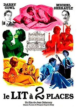 Le Lit à deux places : Affiche