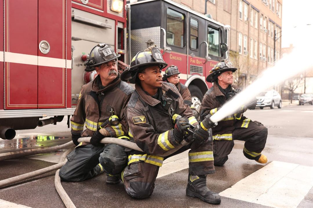 Chicago Fire : Photo David Eigenberg, Daniel Kyri