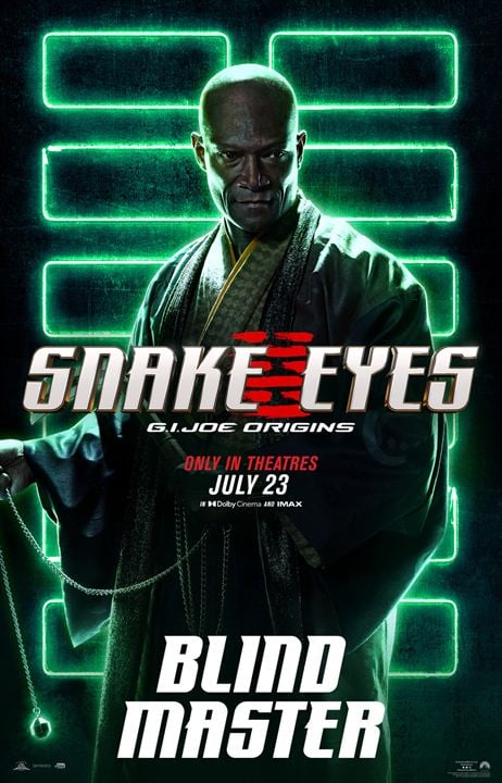 Snake Eyes : Affiche