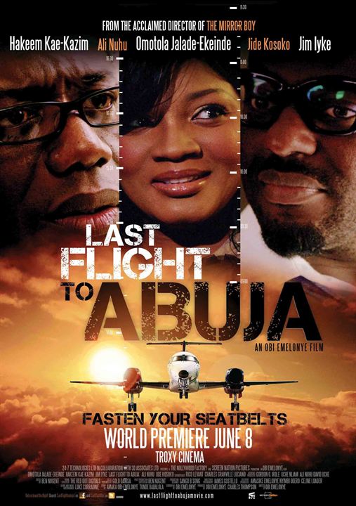 Dernier vol pour Abuja : Affiche