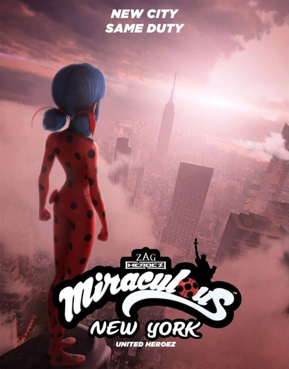 Miraculous New York : les héros unis : Affiche