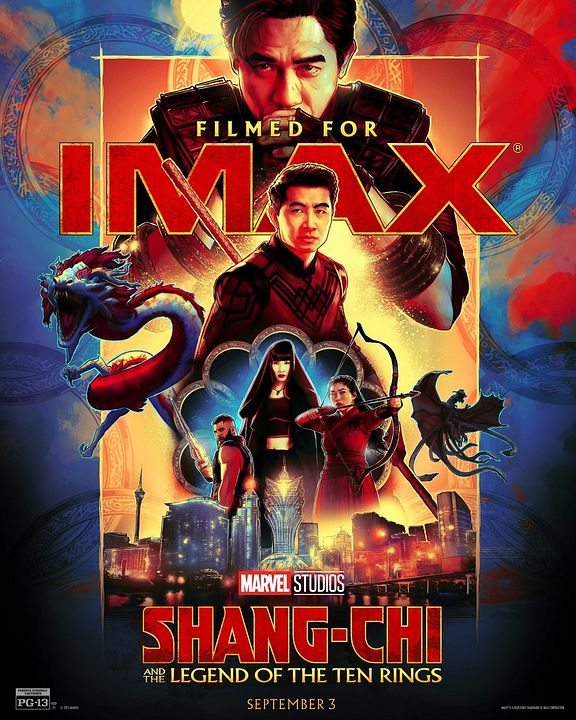 Shang-Chi et la Légende des Dix Anneaux : Affiche
