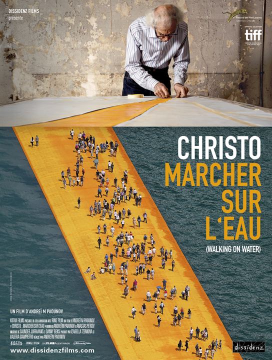 Christo : Marcher sur l'eau : Affiche