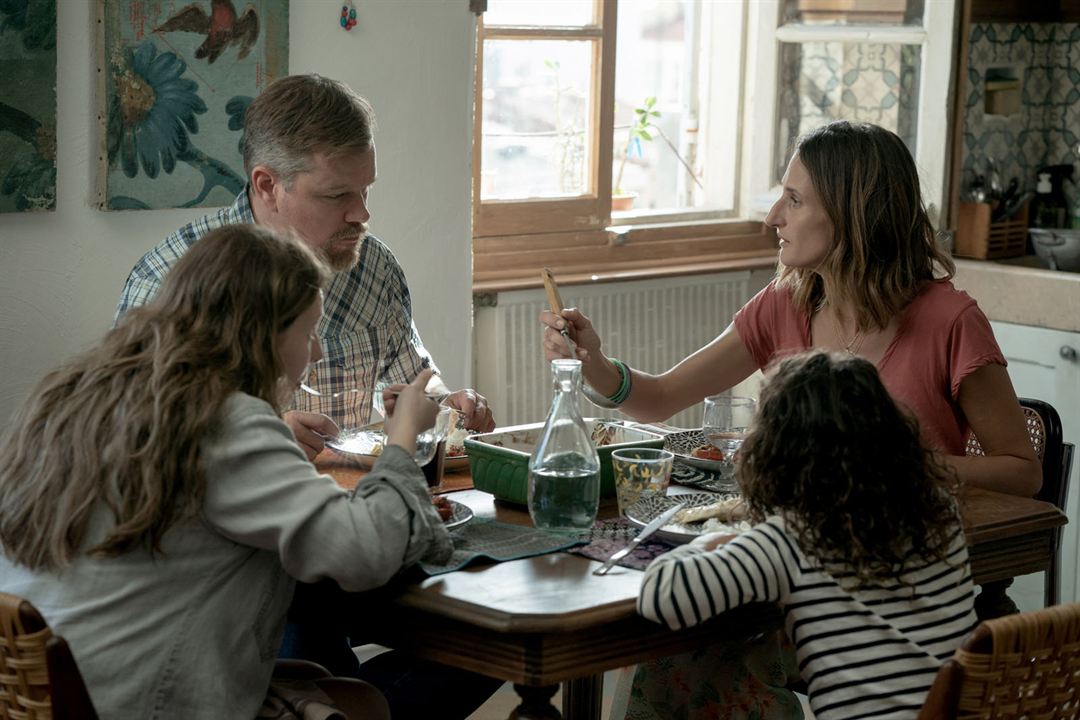 Stillwater : Photo Camille Cottin, Matt Damon, Abigail Breslin